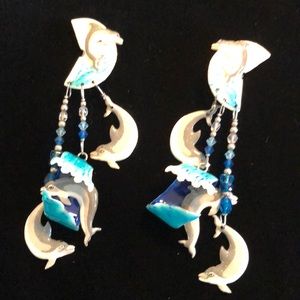 Lunch at the Ritz Clip on Earrings